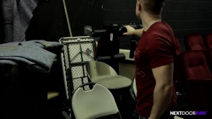 NextDoorRaw Gabriel Cross Catches Friend Toying Ass