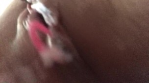 Pulsing dripping wet pussy! Open your mouth for me? ;)