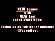 Teen Kiara Knight Gets Feet Fucked in hot Pool Footjob! 1/16