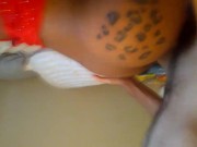 Getting dirty after shower 7/16