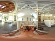 VRHUSH Hot blonde chick Chloe Amour takes a hard cock ride 6/16