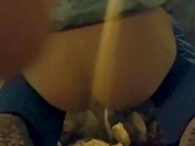Pee in the Snow in Public