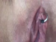 Dripping my creamy pussy juice on toy cock. What a mess I made... 1/16