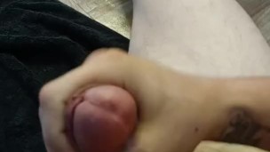 Cumming b4 shower
