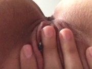 started my day with rubbing my wet pussy