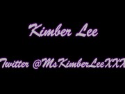 All Natural Teen Kimber Lee Fucks Her Favorite Dildo! 1/16