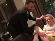 Fingerfucked brit squirts all over 15/16