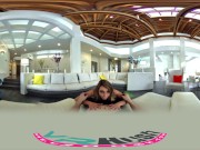 VRHUSH Hot babe Christiana Cinn handling big long dick 4/16