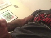 Obsessed with my big hard dick