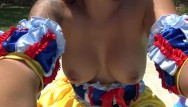 Les amateurs de sexe - Snow white and the 7 dildos received bad dragon cum in pussy and squirt