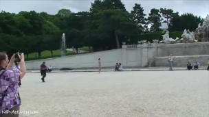 Slim Teen Daina Naked In Public