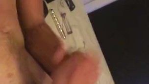 Aussie Amateur 10' Inch Dildo Jerk & Cum