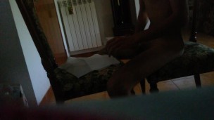 Another cumshot with homemade vagina
