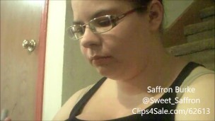 Redhead BBW Saffron Burke Fetish and Masurbation Vid Compilation
