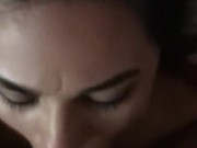 Latina sucking dick