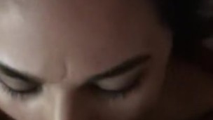 Latina sucking dick
