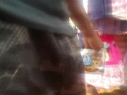 Free-balling in Walmart (with some dick out)