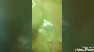 Squirting water out of ass