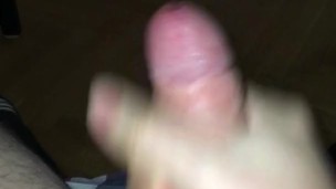 Shot Myself Cum On The Shoulder After Super Fast Wank Session