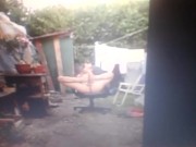 my first self footjob public 4/16