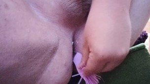 Fucking myself thinking about your dick