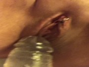 Slow play with my wet pussy