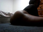 Ebony BBw bored and jiggling 13/16
