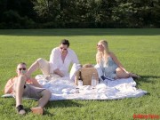 Ashley Fires, Anya Olsen - Family Picnic Part 1 2/16