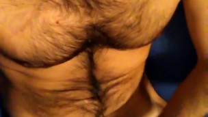 I came all over my chest after jerking off