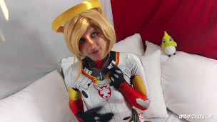 Overwatch Mercy Heals You With A JOI