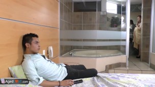 AgedLovE BBW Granny Chubbies Enjoying Hardcore