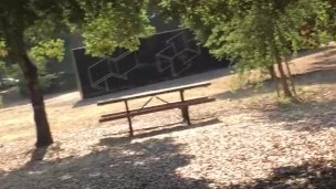 Pissing outdoors