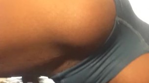 That ebony ass ain't FAKE! Gape PUSSY