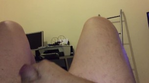 Masturbating my cock