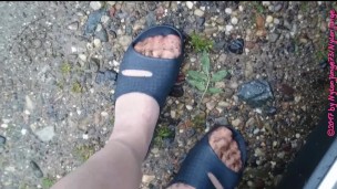 Plitsch Platsch nasse Nylonfüße ** Outdoor FSH **