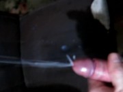 making a huge cumshot