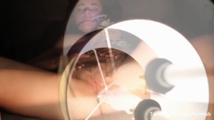 Sexy Taylor Vixen shines a light on her tight pussy