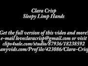 Preview Limp Hand & Fetish While Reading & Waking Up