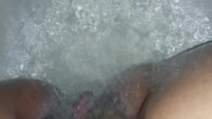 Masturbating in the shower