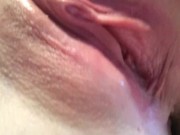 rubbing my pussy with slow hands