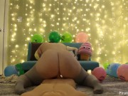 Emilylynne dildo riding at birthday 14/16