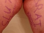 Slave pees for her Mistress
