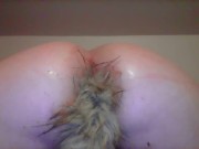 Playing with my buttplug tail