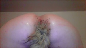 Playing with my buttplug tail