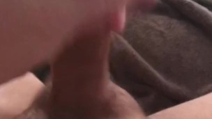 Furiously stroking my big thick 8" cock till I cum. A video for an old lov