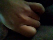 Teasing my wet pussy