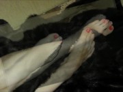 legs feet toes heels calves. DuBarry musical erotic video