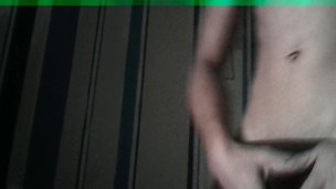 Jhon is really enjoying himself and working his hooded dick - HD