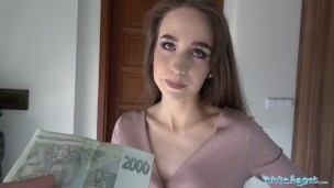 Public Agent Hot Russian fucked in a garage by a stranger