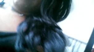 sitting at home